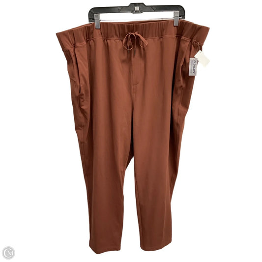 Athletic Pants By Old Navy In Orange, Size: 3x