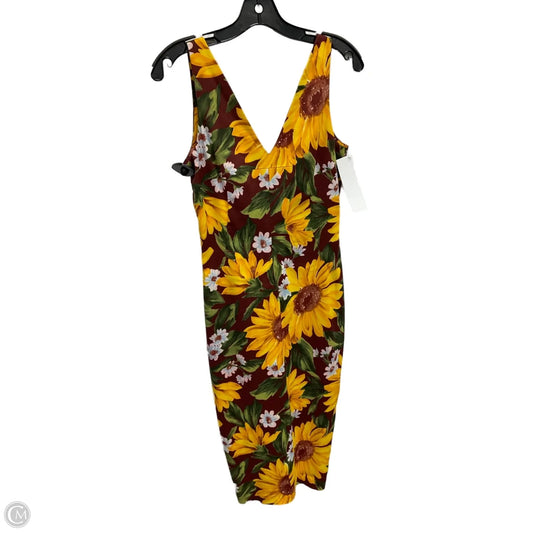 Dress Luxury Designer By Dolce And Gabbana In Floral Print, Size: S