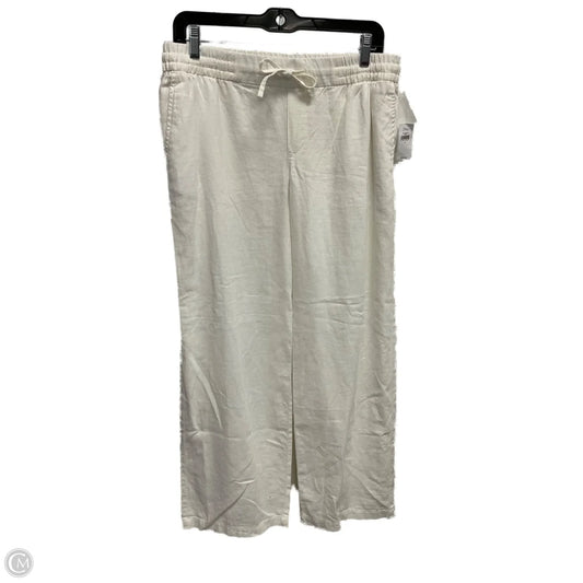 Pants Wide Leg By Old Navy In White, Size: S