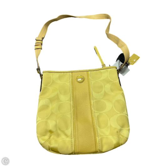 Crossbody Designer By Coach, Size: Medium