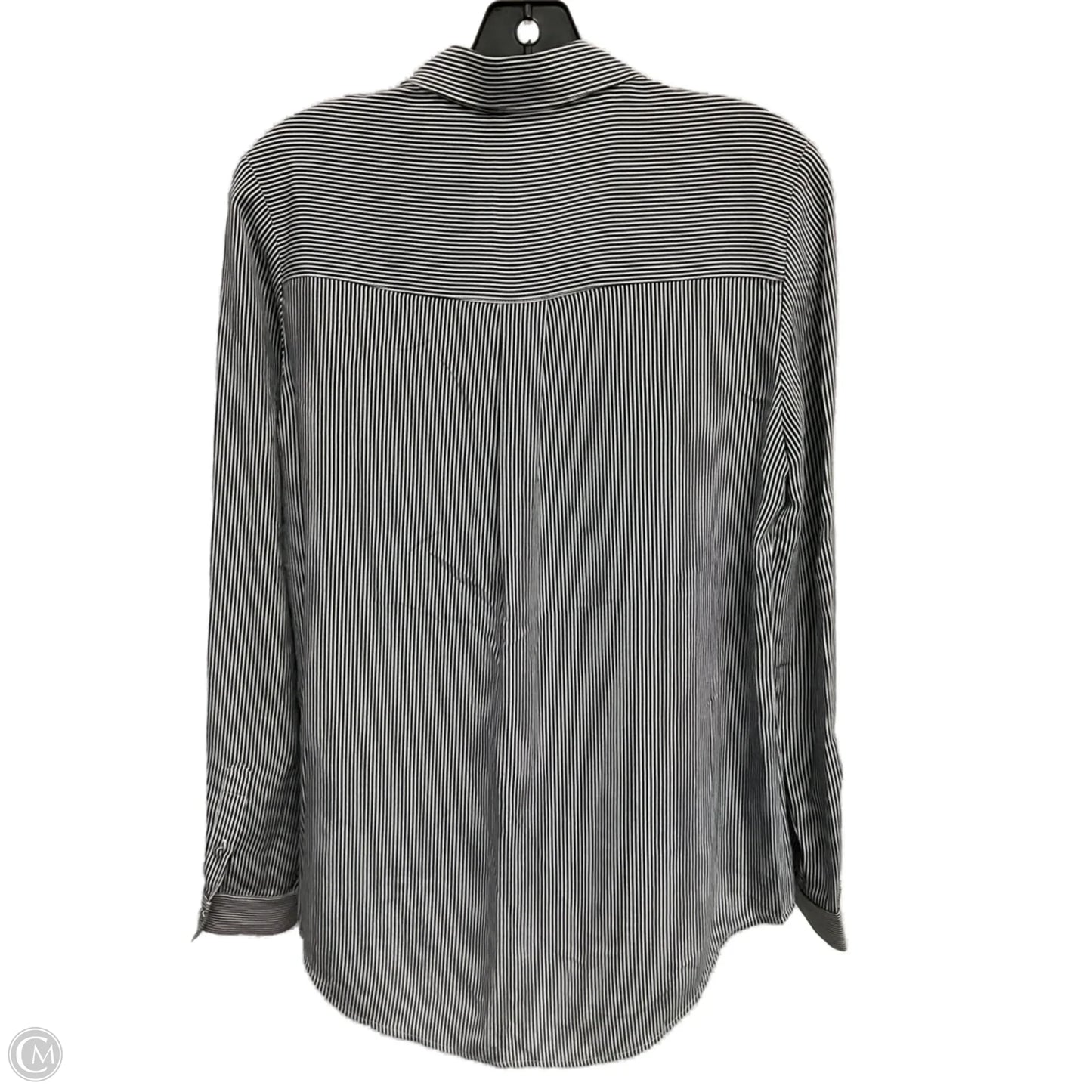 Blouse Long Sleeve By Cma In Striped Pattern, Size: S
