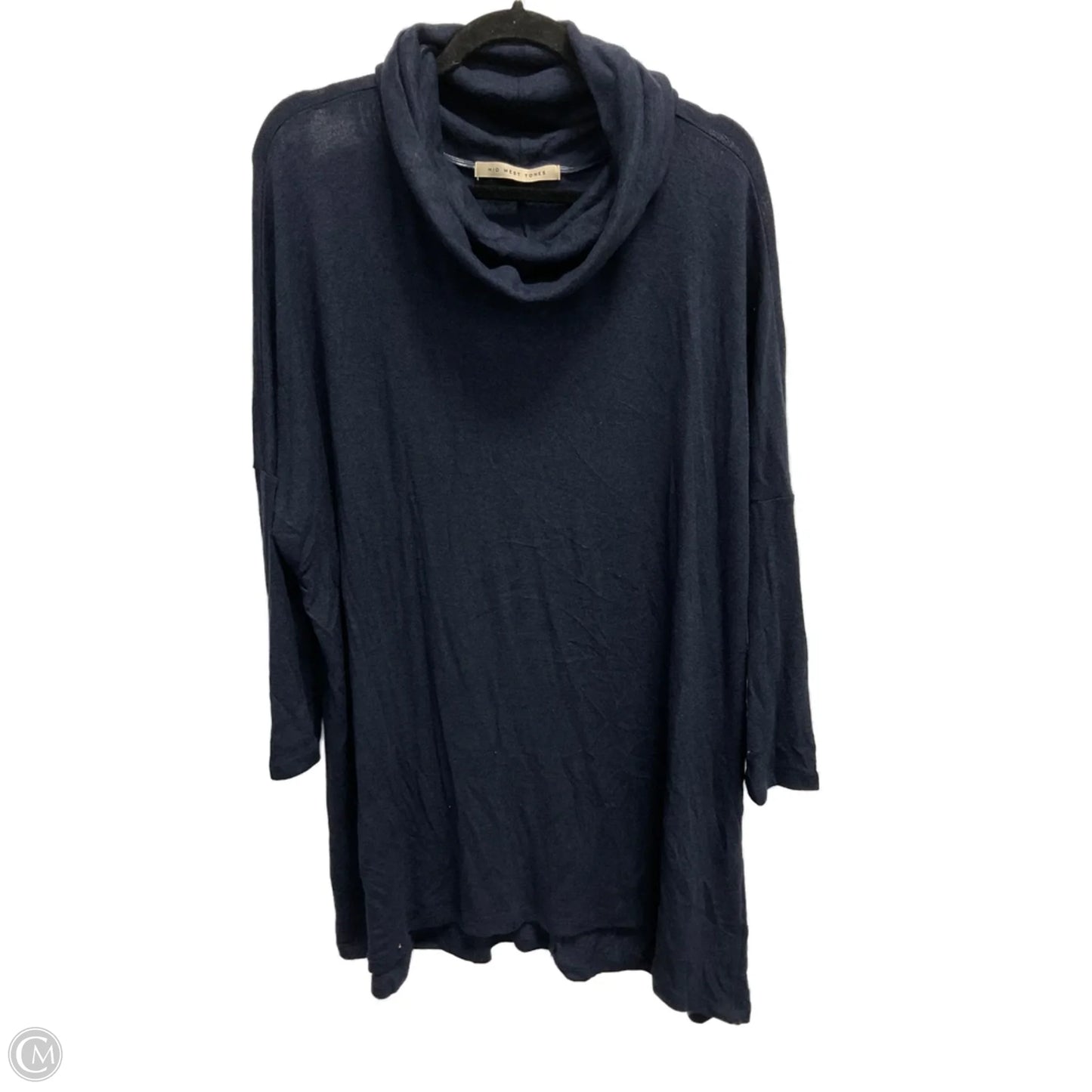 Sweater By Clothes Mentor In Navy, Size: Xl