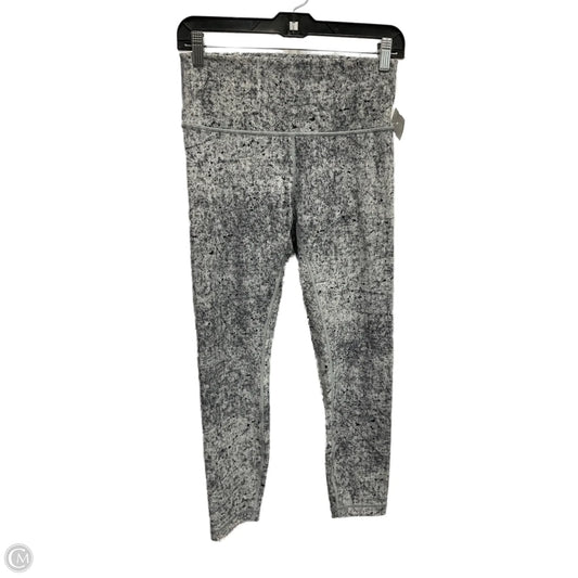 Athletic Leggings By Lululemon In Grey, Size: M