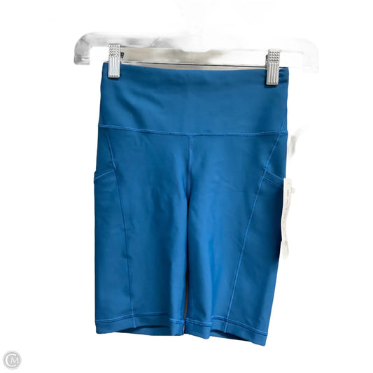 Athletic Shorts By Athleta In Blue, Size: Xxs