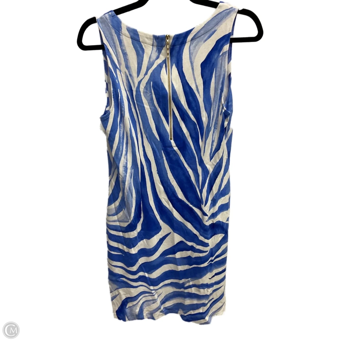 Dress Casual Midi By Tommy Bahama In Blue & White, Size: M