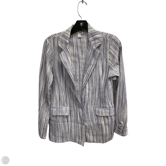 Blazer By Clothes Mentor In Striped Pattern, Size: Xs