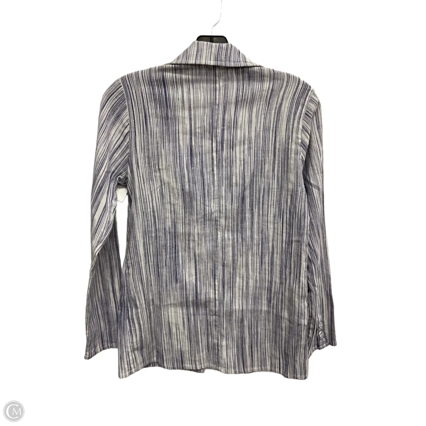 Blazer By Clothes Mentor In Striped Pattern, Size: Xs