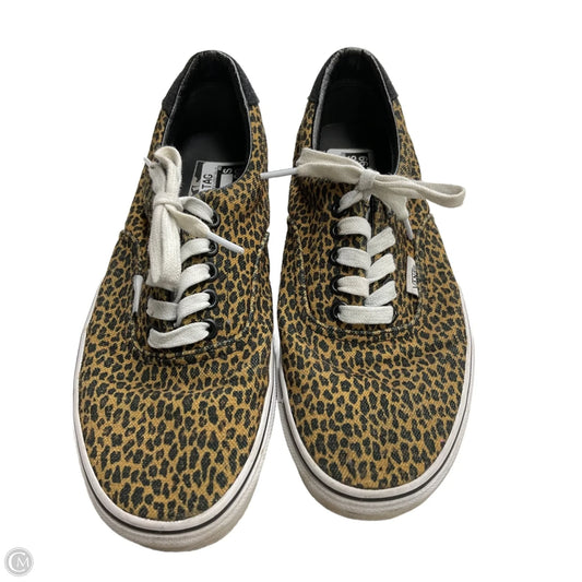 Shoes Sneakers By Vans In Leopard Print, Size: 8.5