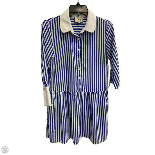 Dress Casual Midi By Tuckernuck In Striped Pattern, Size: Xs