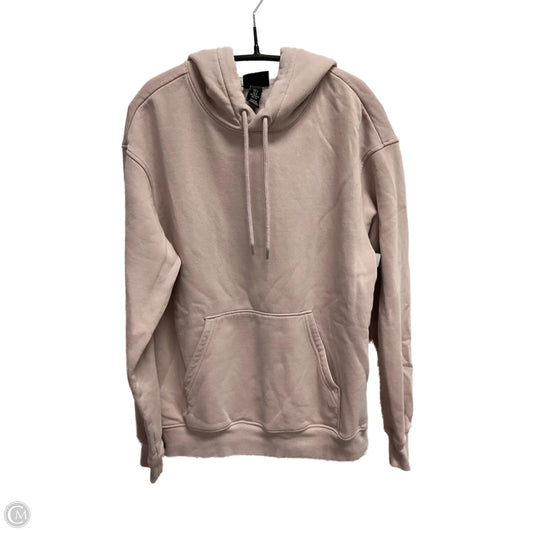 Sweatshirt Hoodie By H&m In Purple, Size: S