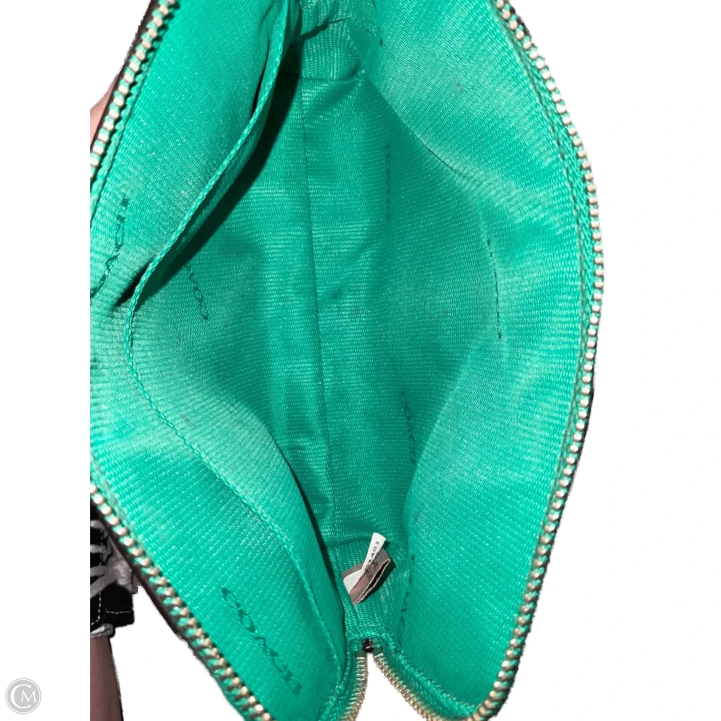 Makeup Bag Designer By Coach, Size: Medium