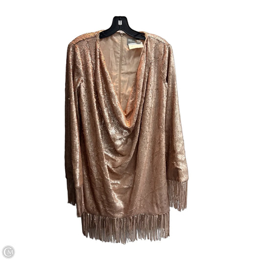 Dress Party Short By Asos In Gold, Size: M