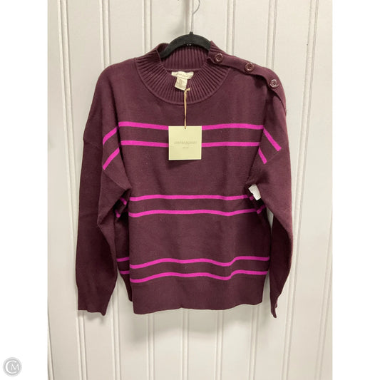 Sweater By Cynthia Rowley In Striped Pattern, Size: Xl