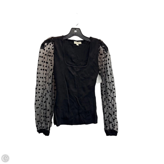 Top Long Sleeve By Ee Some In Polkadot Pattern, Size: S
