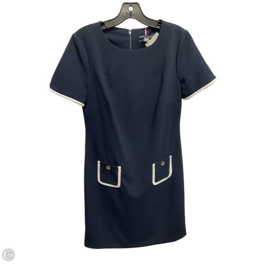 Dress Work By Tommy Hilfiger In Navy, Size: S