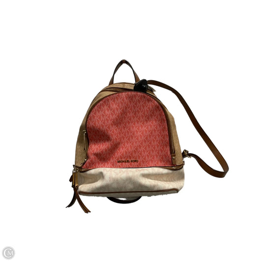 Backpack Designer By Michael Kors, Size: Medium