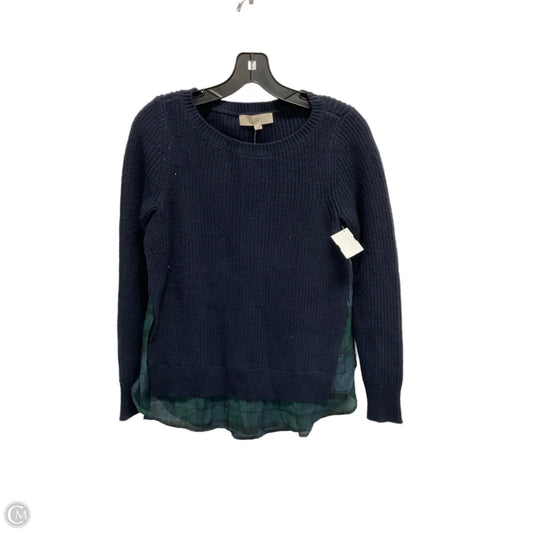 Sweater By Loft In Navy, Size: Xs
