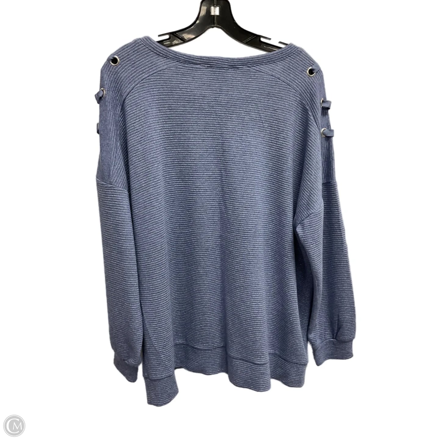 Sweatshirt Crewneck By Sunday In Blue, Size: 1x