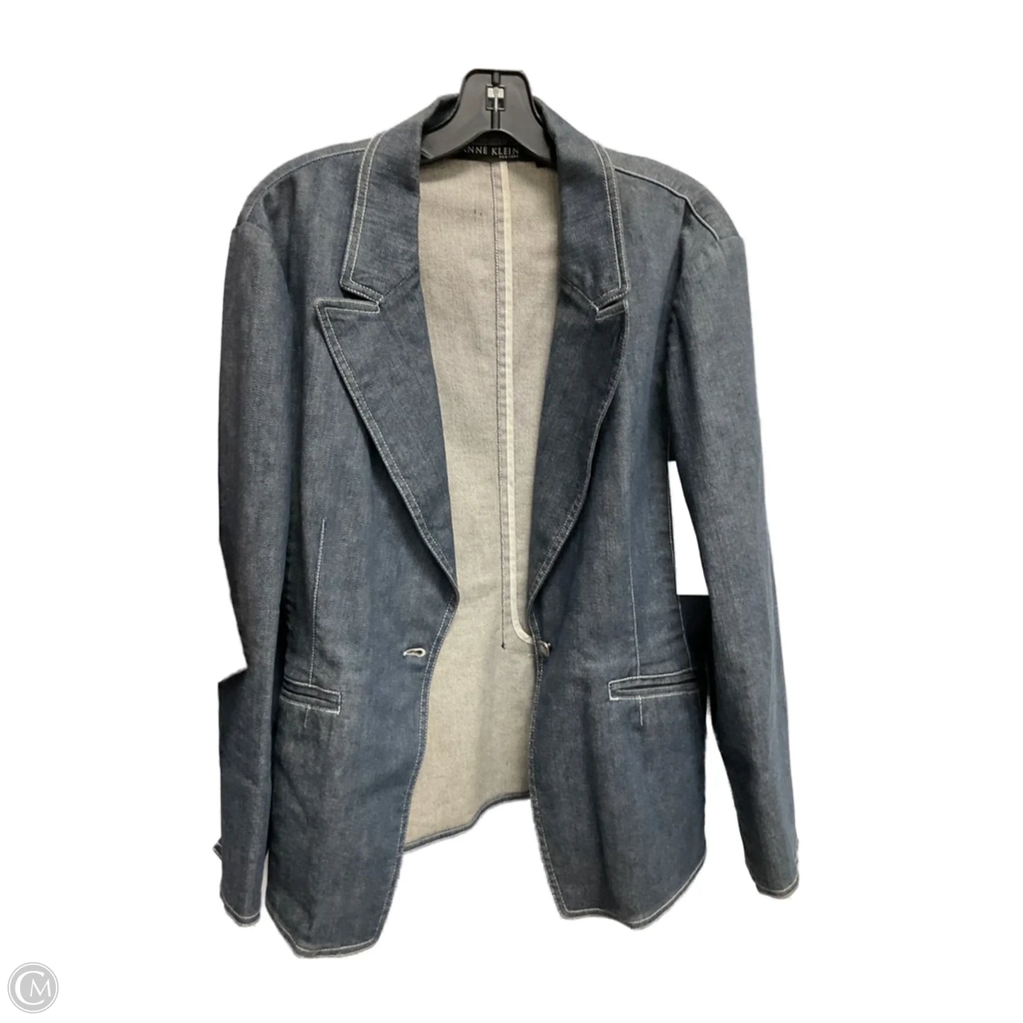 Blazer By Anne Klein In Bronze, Size: Lp