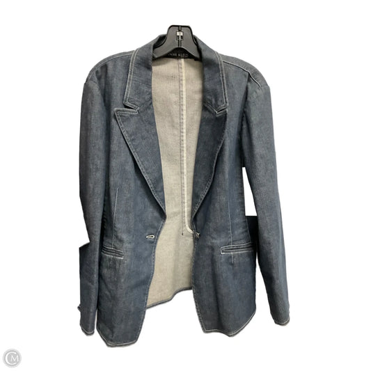 Blazer By Anne Klein In Bronze, Size: Lp