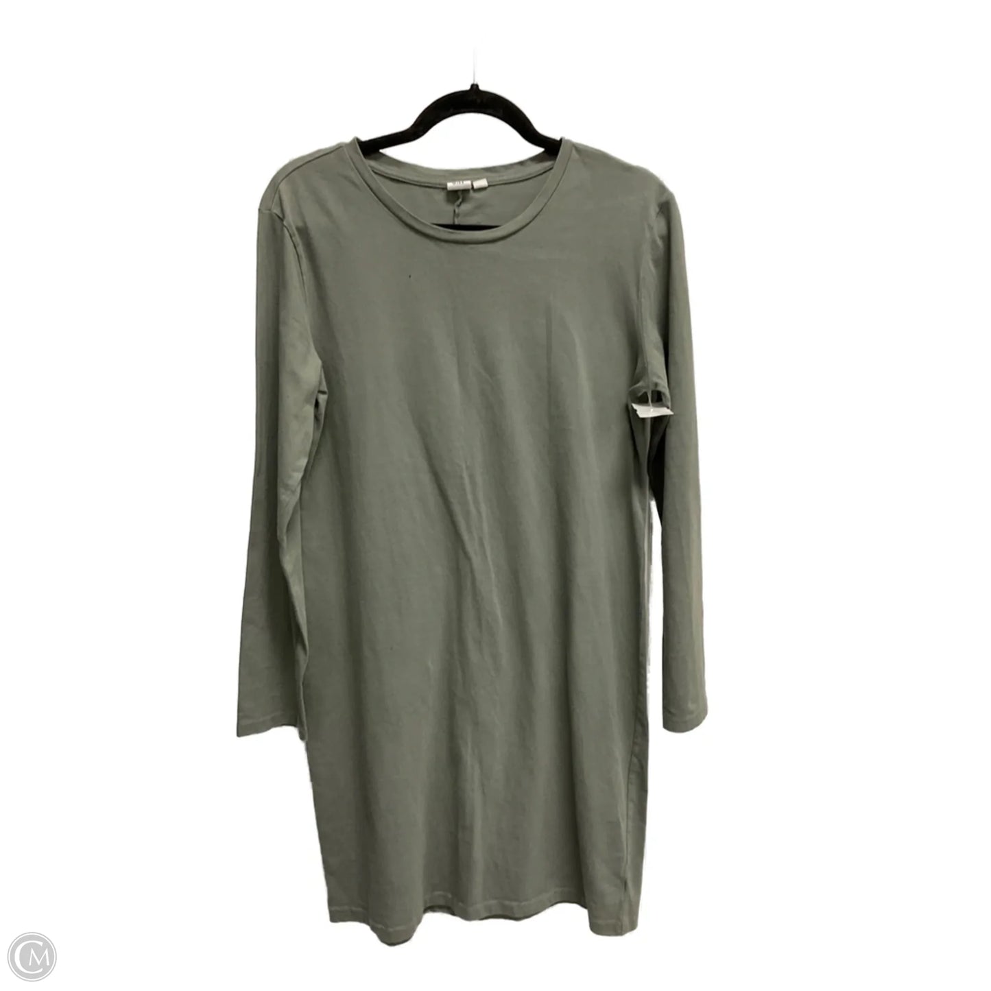 Dress Casual Midi By Gap In Green, Size: M