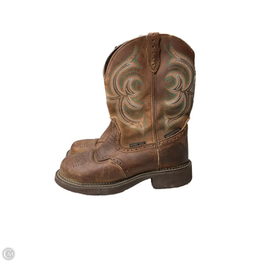 Boots Western By Roper In Brown, Size: 7.5