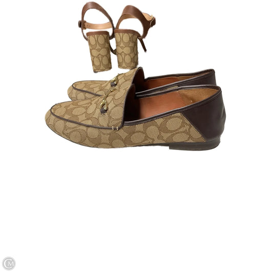 Shoes Designer By Coach In Brown, Size: 10