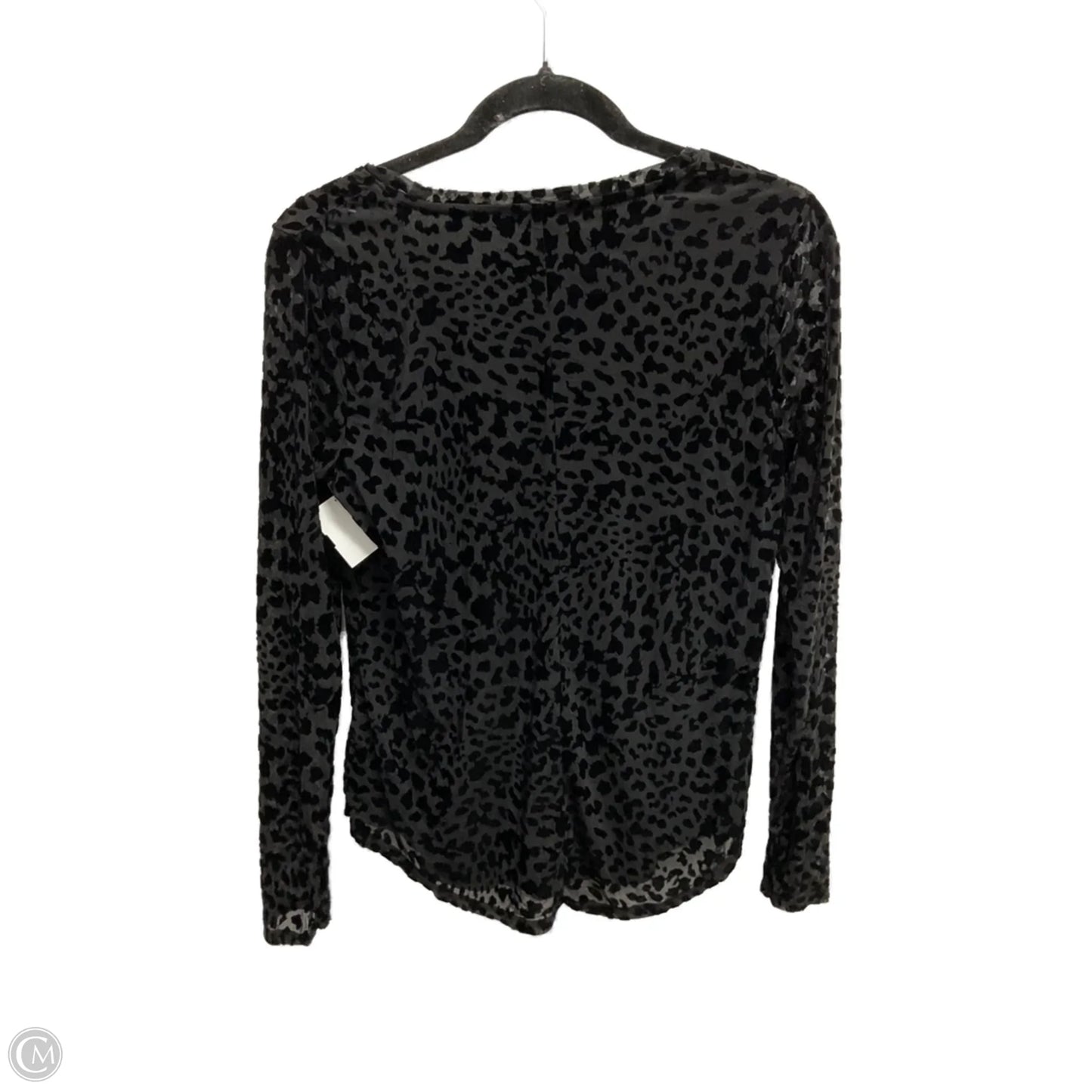 Top Long Sleeve By Simply Vera In Black, Size: S