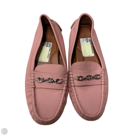 Shoes Designer By Coach In Pink, Size: 8