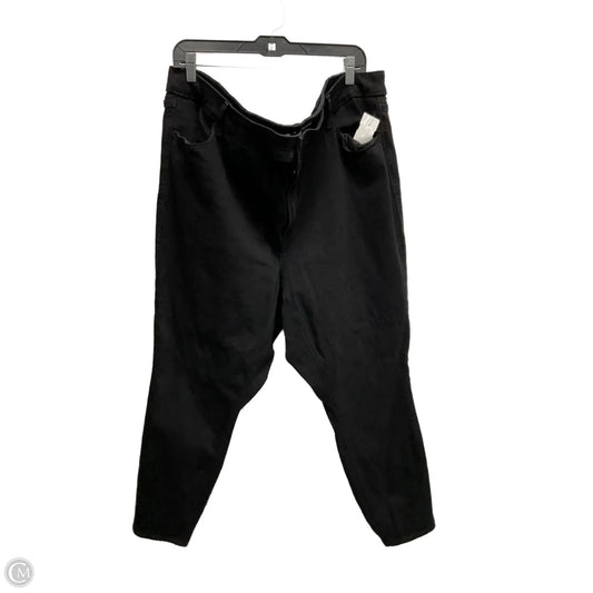 Jeans Skinny By Old Navy In Black Denim, Size: 26