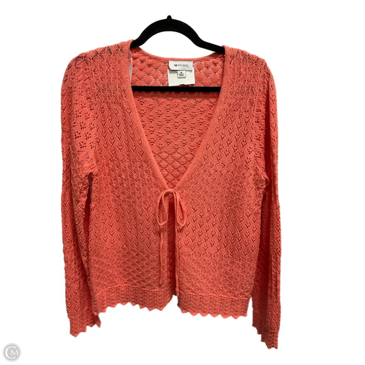 Cardigan By Ab Studio In Pink, Size: M