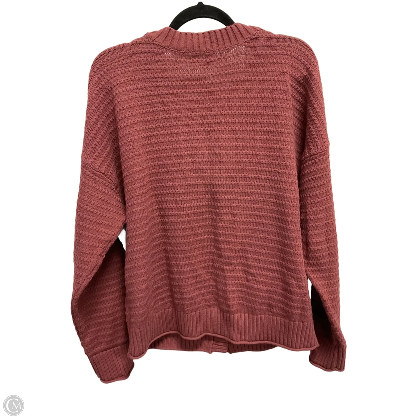 Sweater Cardigan By Sonoma In Red, Size: Xl