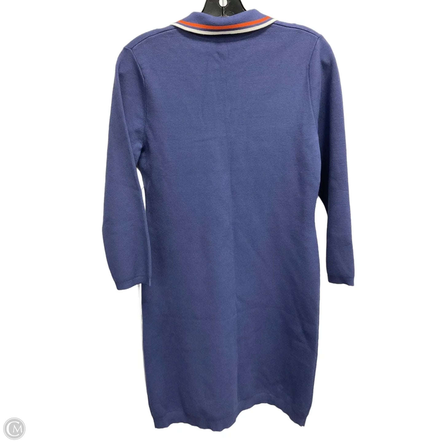 Dress Sweater By Etcetra In Blue, Size: M