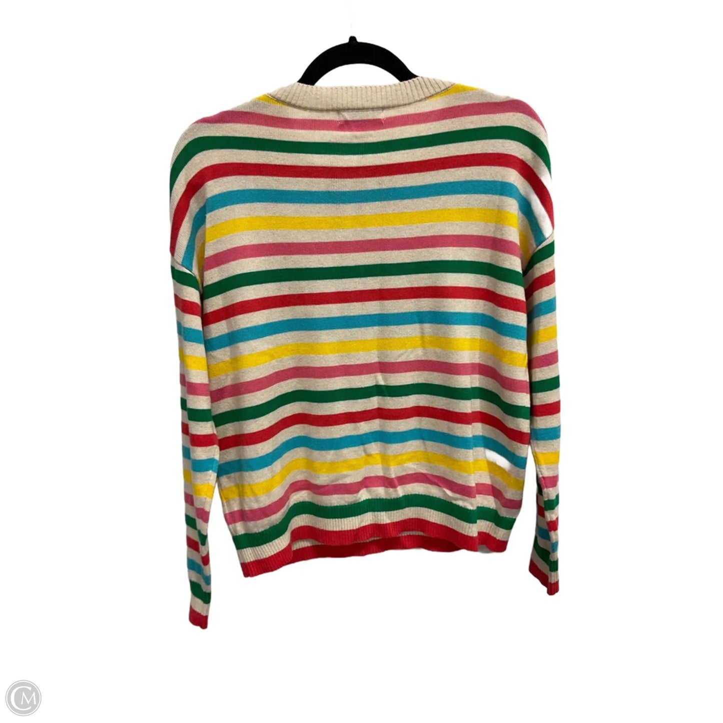 Sweater By Andree By Unit In Striped Pattern, Size: S