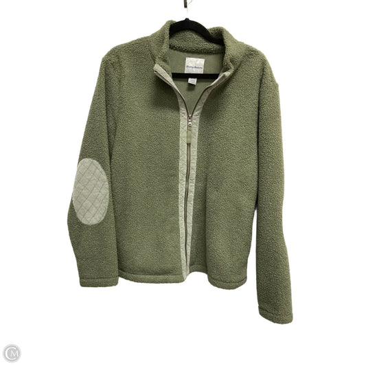 Jacket Fleece By Tommy Bahama In Green, Size: M