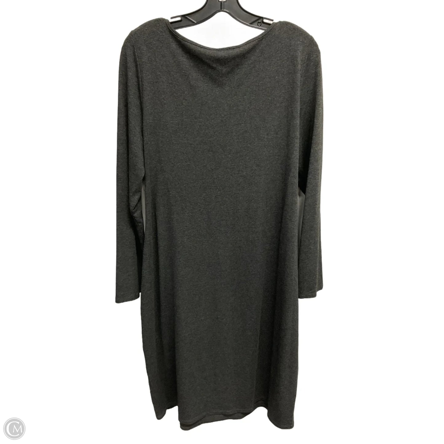 Dress Casual Midi By J. Jill In Grey, Size: L