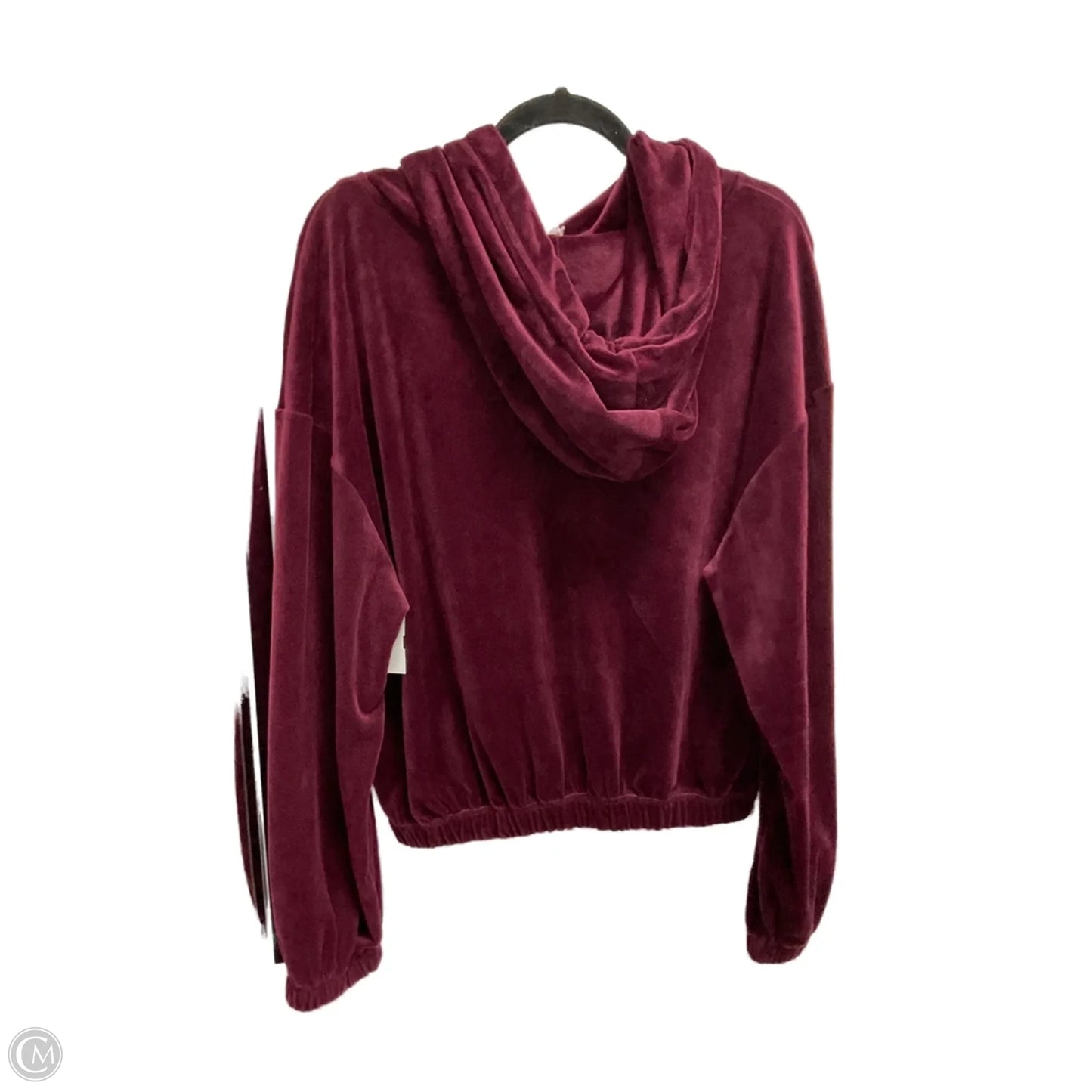 Sweatshirt Hoodie By Daily Practice By Anthropologie In Maroon, Size: M