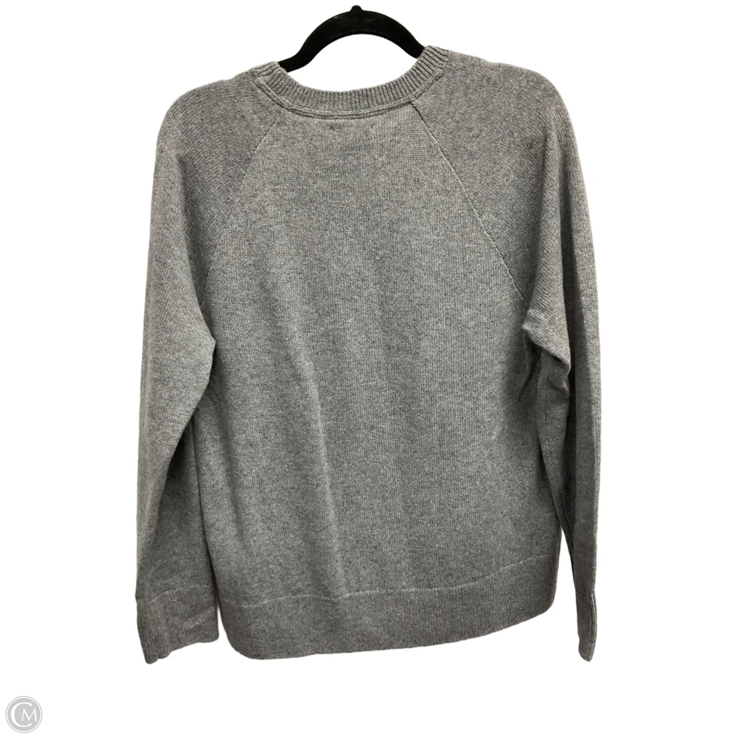 Sweater By Tommy Hilfiger In Grey, Size: M