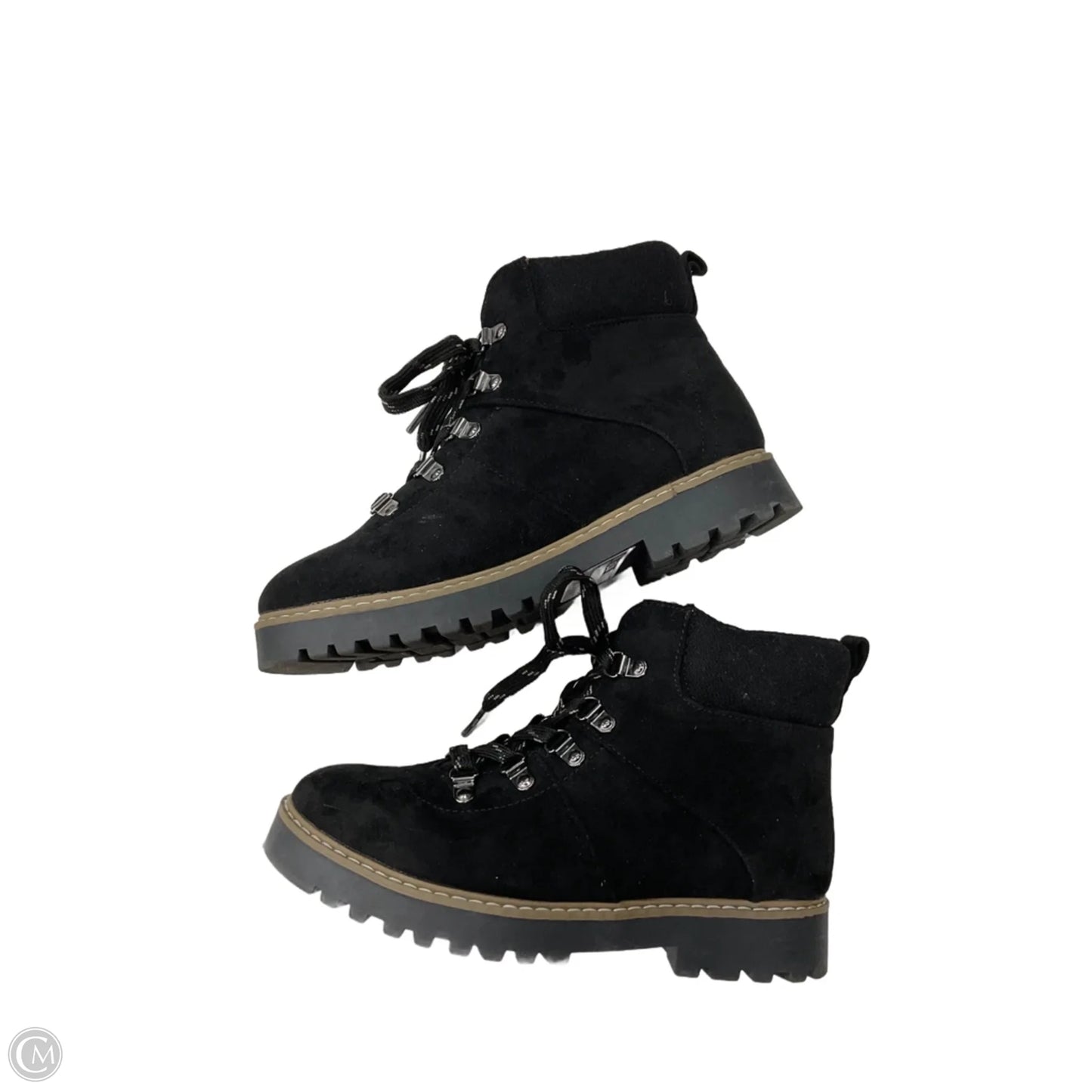 Boots Hiking By Cliffs By White Mountain In Black, Size: 7