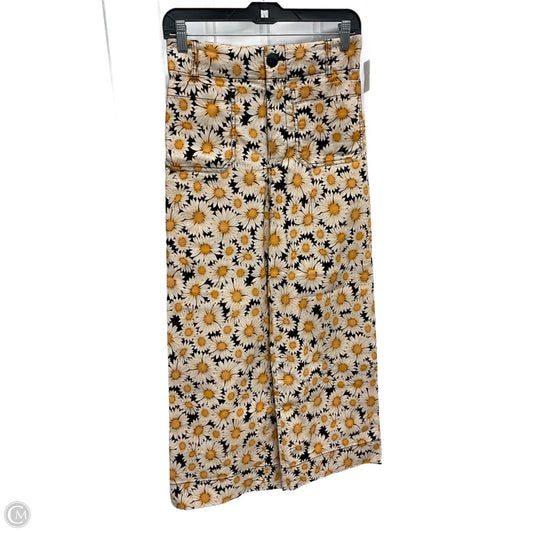 Pants Wide Leg By Maeve In Floral Print, Size: 4