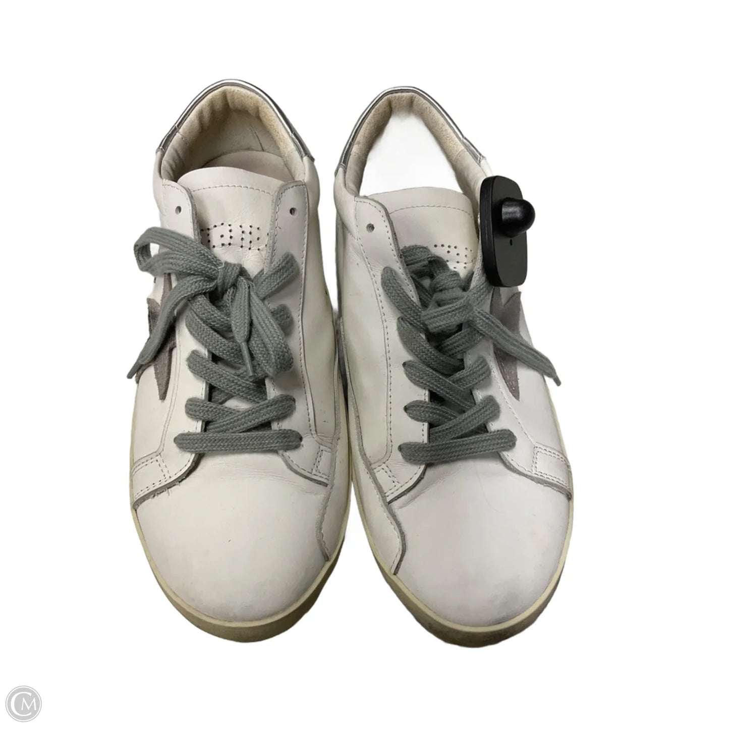 Shoes Luxury Designer By Golden Goose In Cream, Size: 10.5