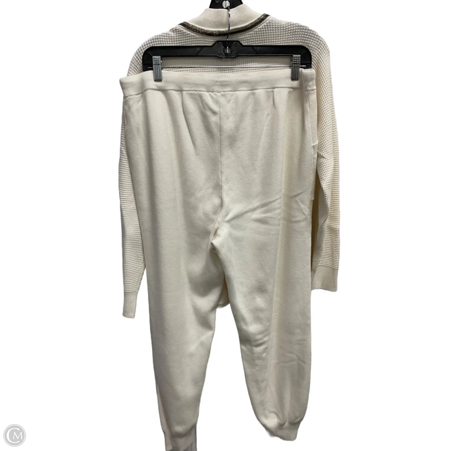 Pants Set 2pc By Chicos In Yellow, Size: L