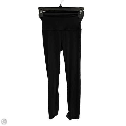 Athletic Capris By Lululemon In Black, Size: Xs