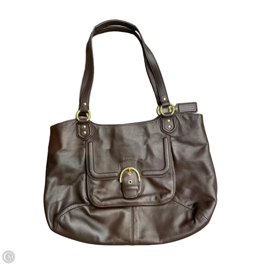 Handbag Designer By Coach, Size: Large