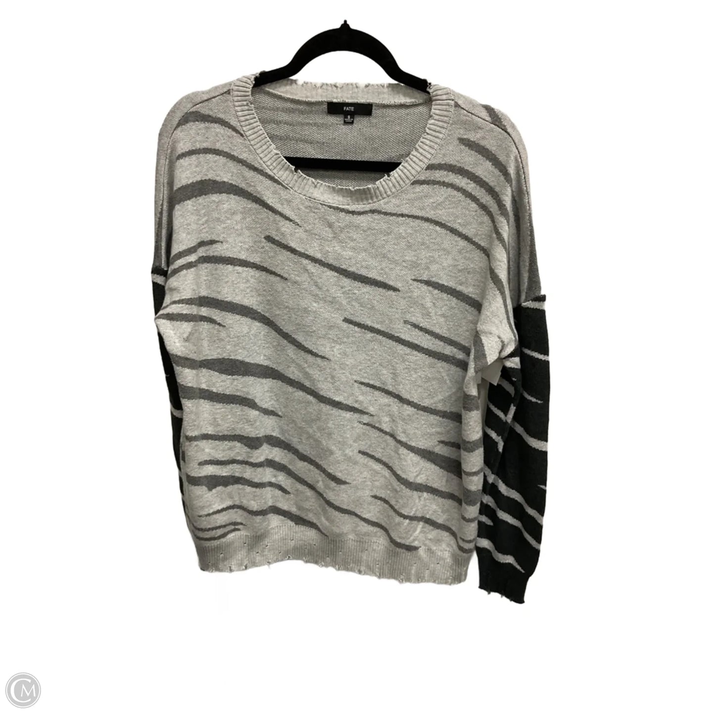Sweater By Fate In Grey, Size: S