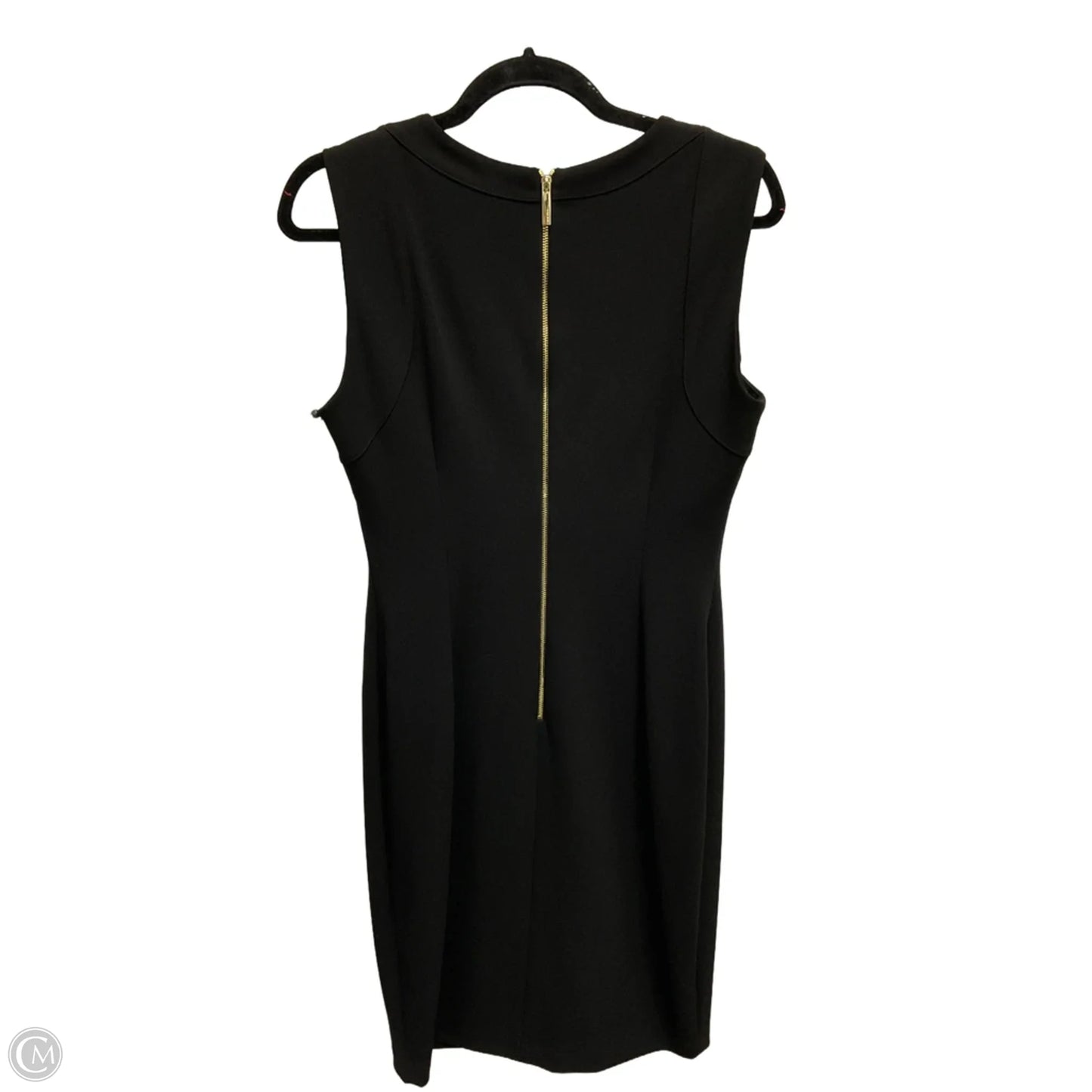 Dress Work By Calvin Klein In Black, Size: M