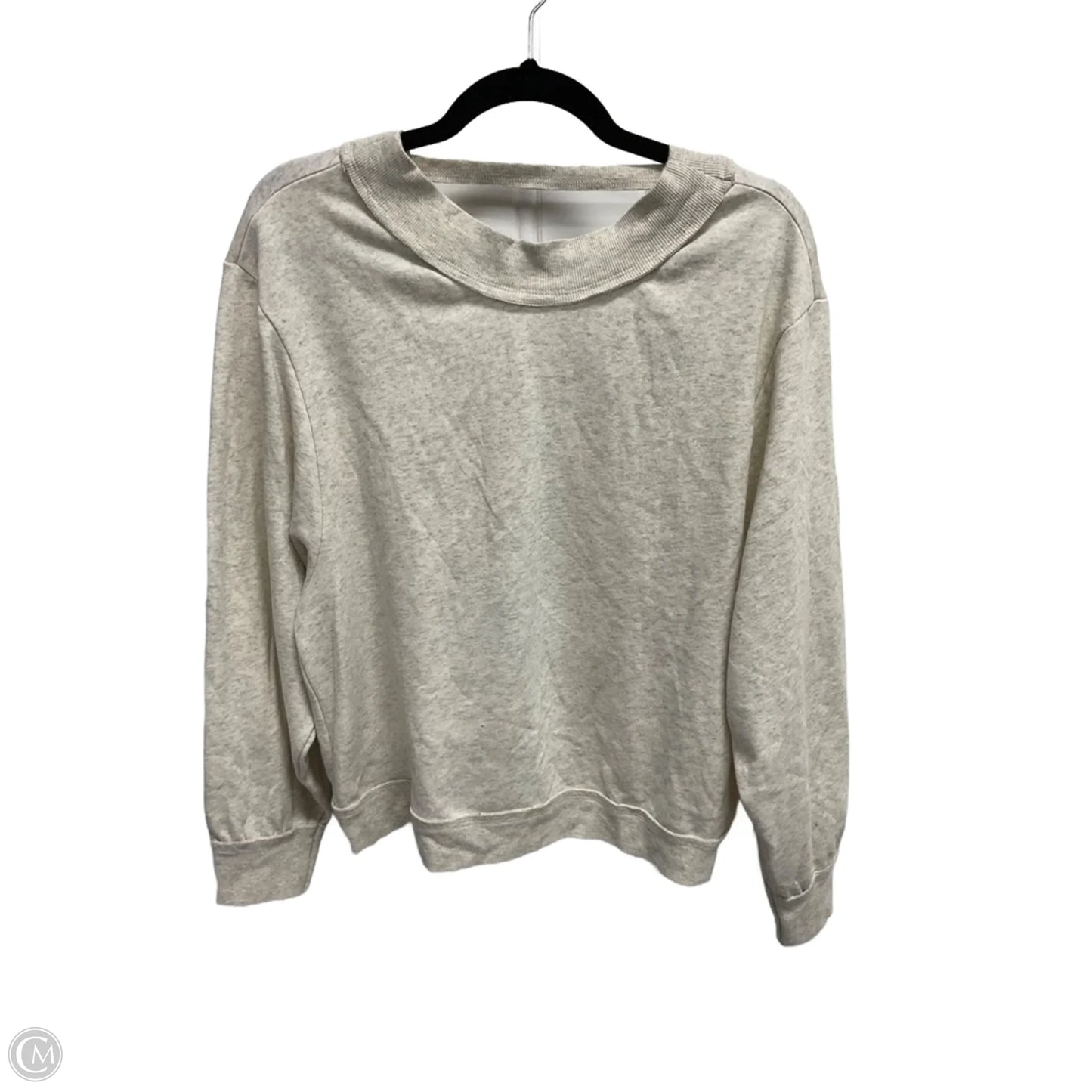 Sweatshirt Crewneck By Pilcro In Beige, Size: S