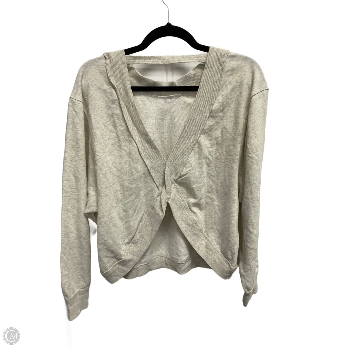 Sweatshirt Crewneck By Pilcro In Beige, Size: S