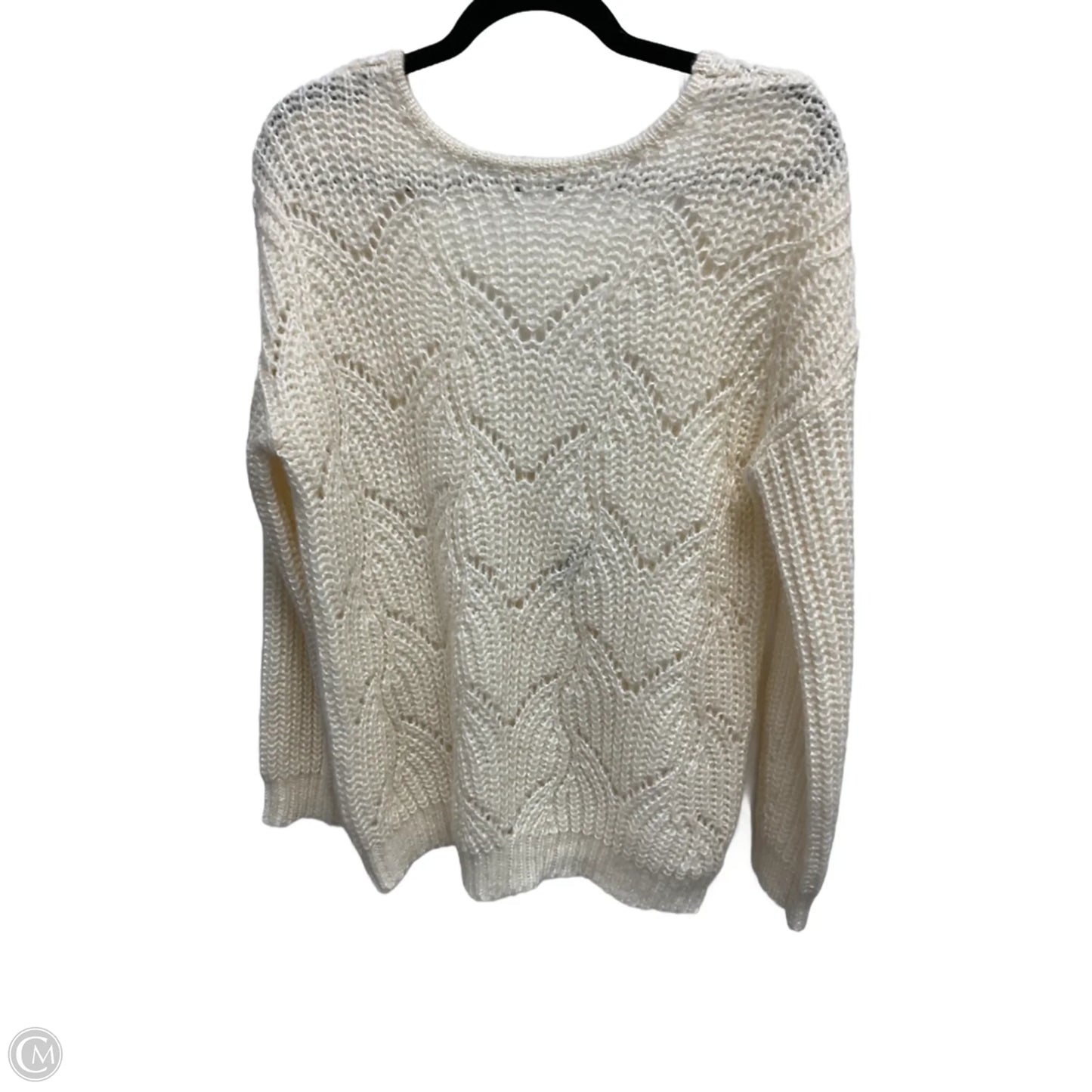 Sweater By Bohme In Cream, Size: L