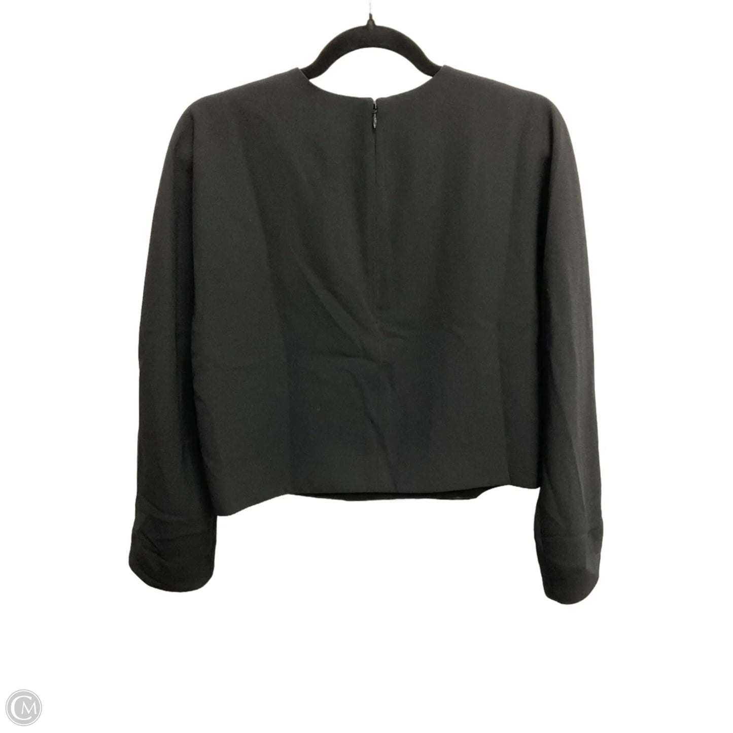 Blouse 3/4 Sleeve By J. Crew In Black, Size: S